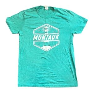 Gildan | EUC Turquoise Montauk T-Shirt